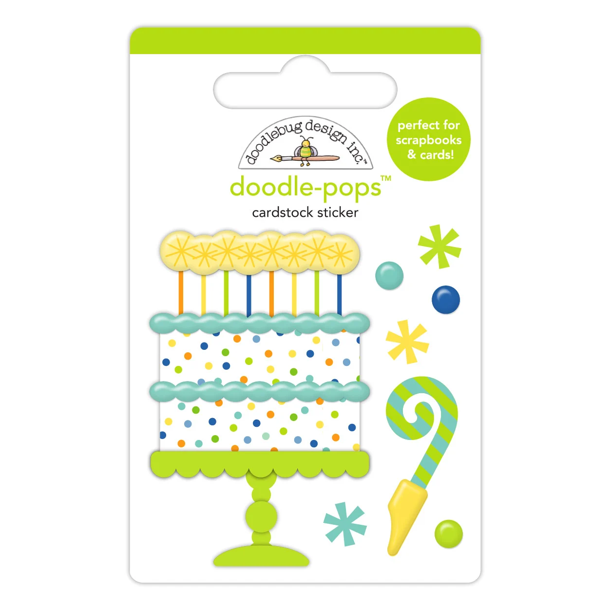 *Pre-Order* Doodlebug Balloons & Banners Party Time Doodle-Pops