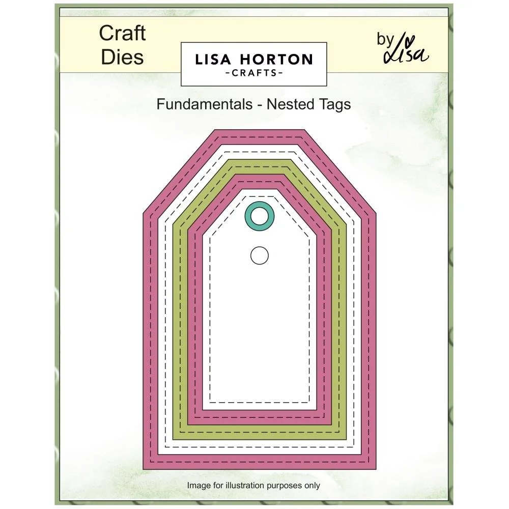 Lisa Horton Craft Dies Nested Tags
