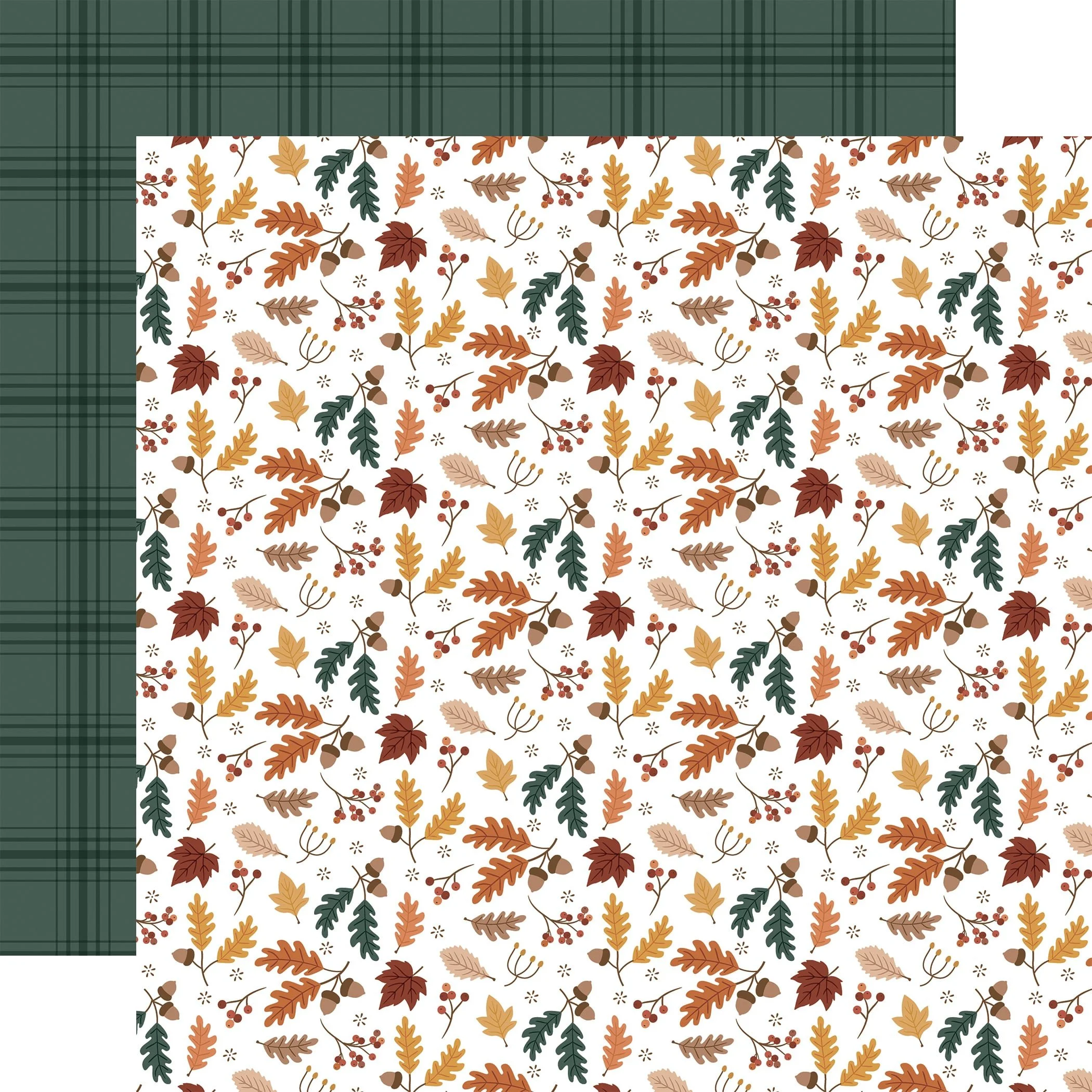 *Pre-Order* Echo Park Feels Like Fall 12" x 12" Paper Fallen Fall Foliage