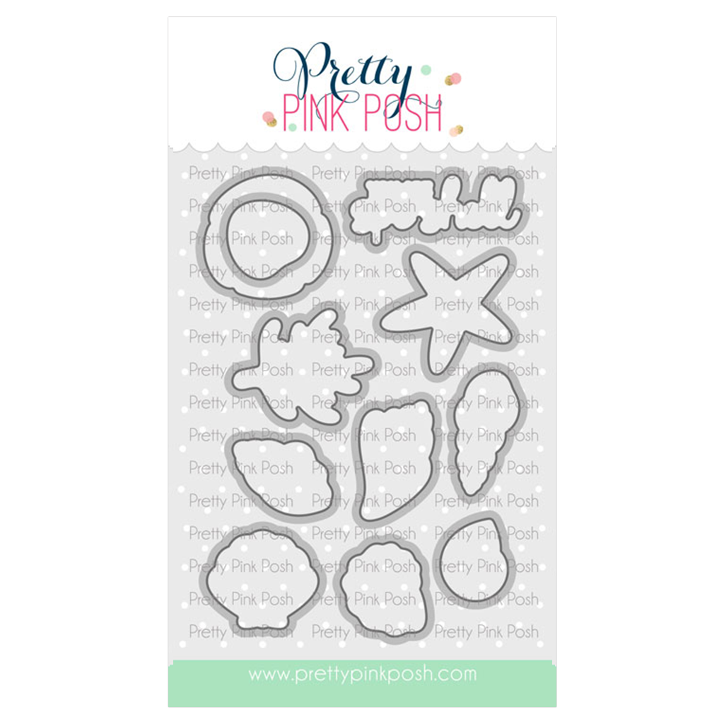 Pretty Pink Posh Seashells Coordinating Die
