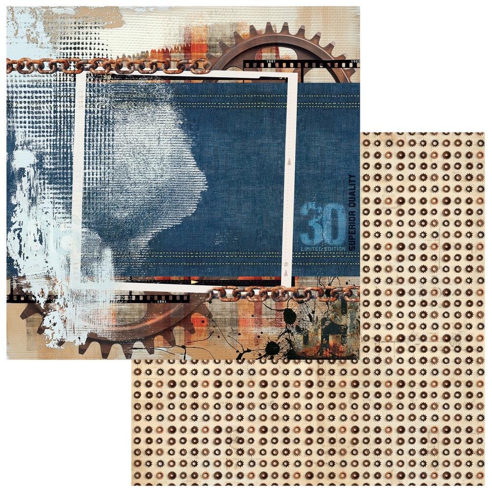 49 & Market Rust & Revs 2.0 12" x 12" Paper Powerful