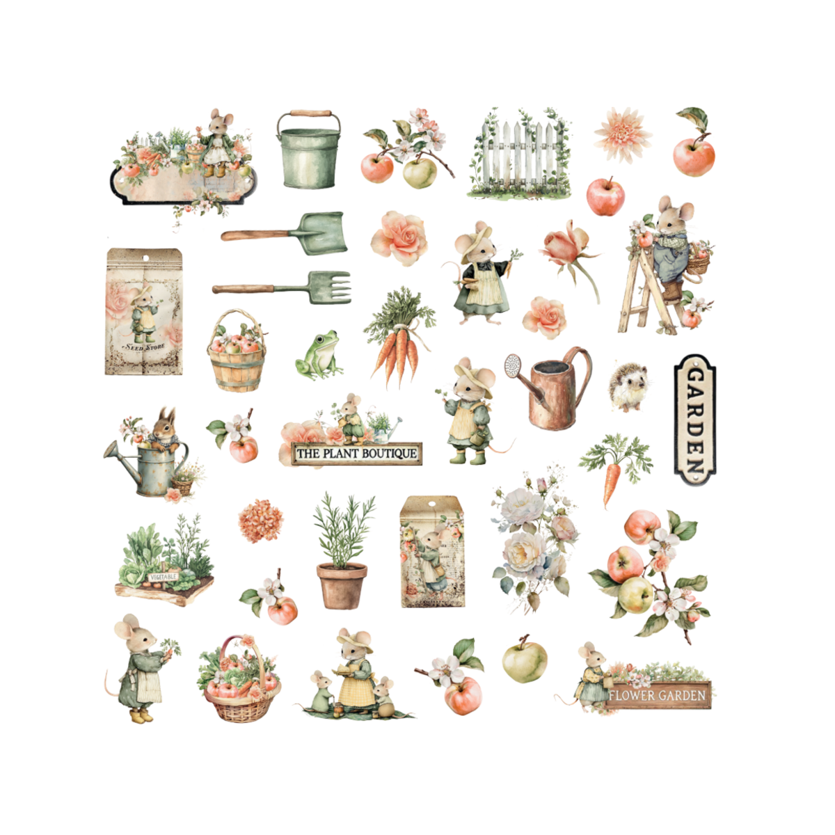 Prima Homegrown Collection Ephemera