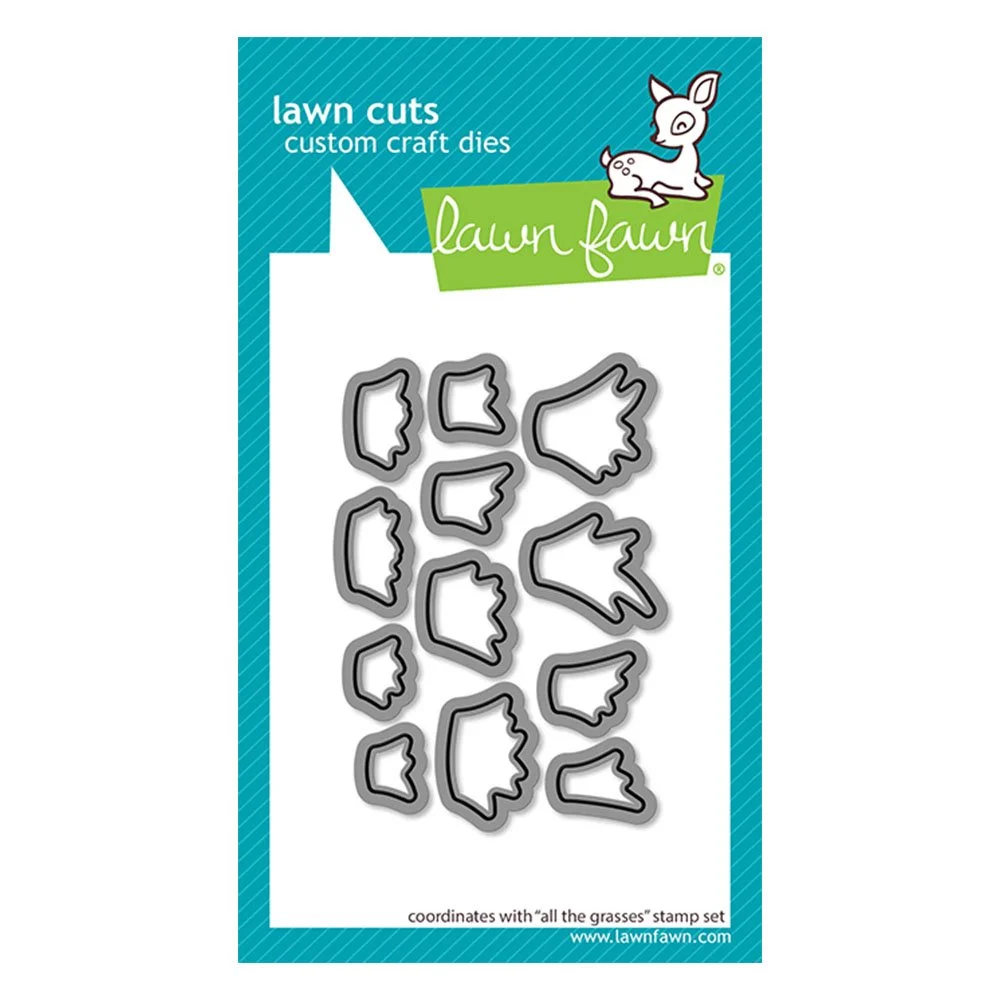 Lawn Fawn All The Grasses Coordinating Die Set