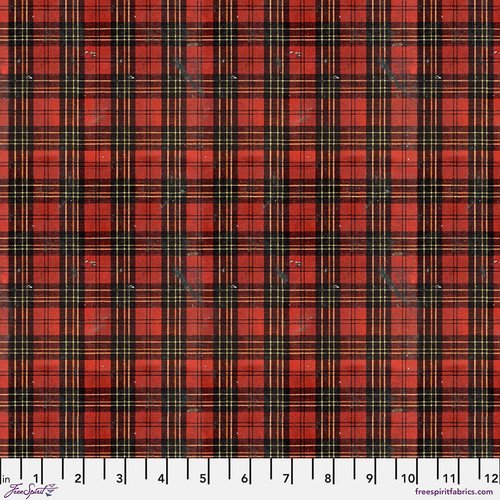 Tim Holtz Eclectic Elements Palette Seasonal Christmas Worn Plaid