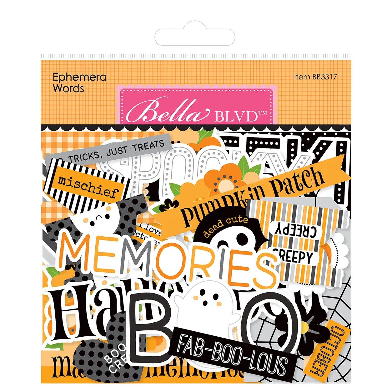 *Pre-Order* Bella Blvd. Boo To You Ephemera Words
