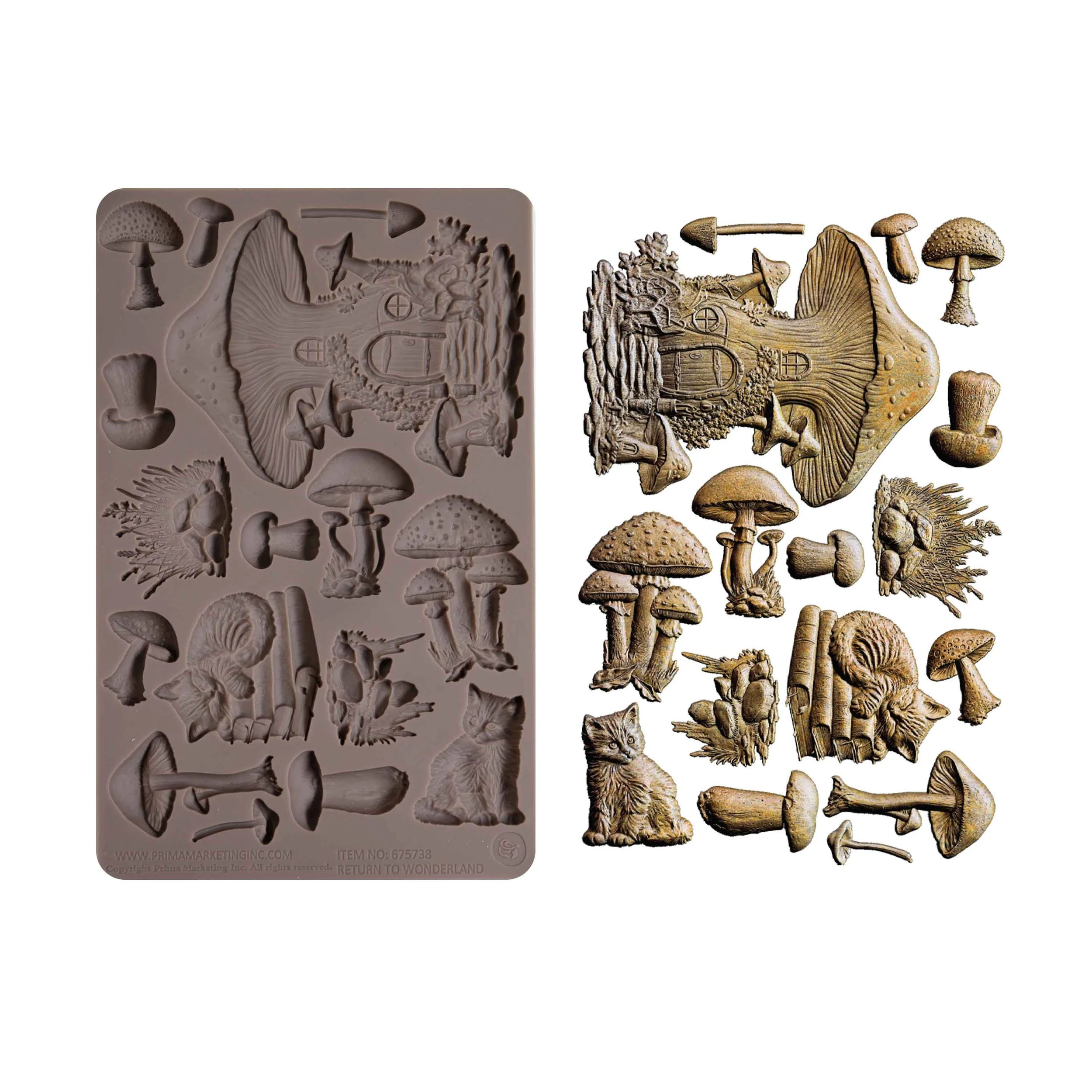 Prima Return To Wonderland Collection Mould Fairlyland Fungi