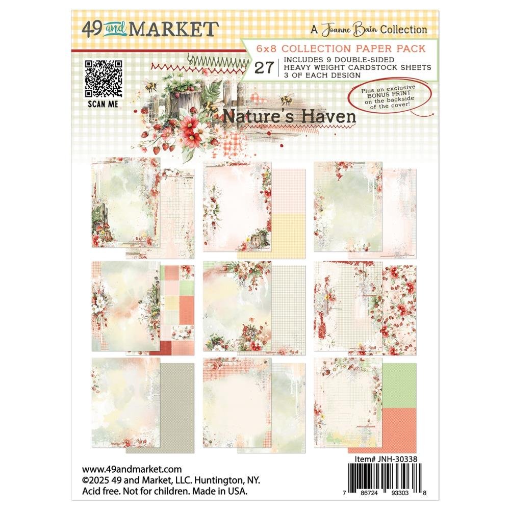 49 & Market Nature's Haven 6" x 8" Collection Pack