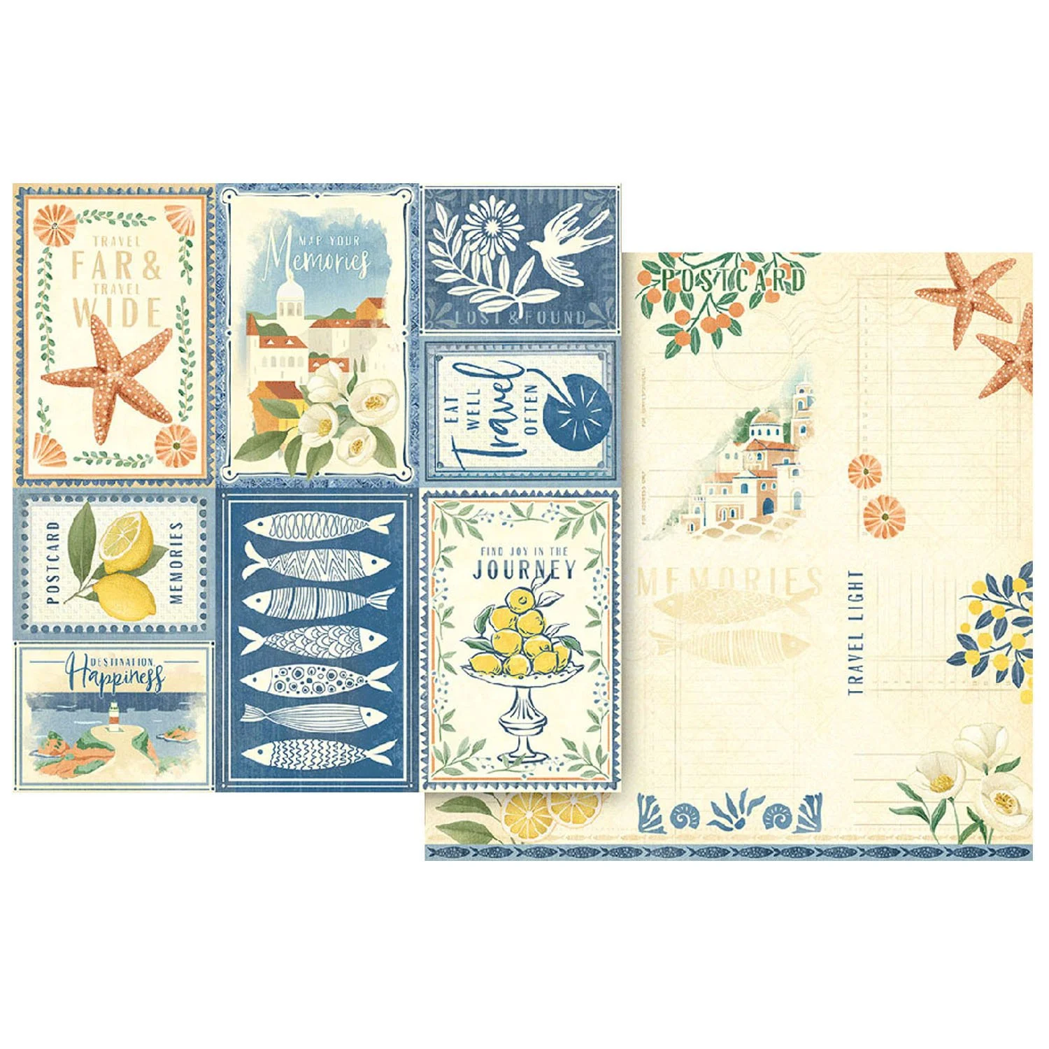 Graphic 45 Scenic Route 12" x 12" Paper Journaling