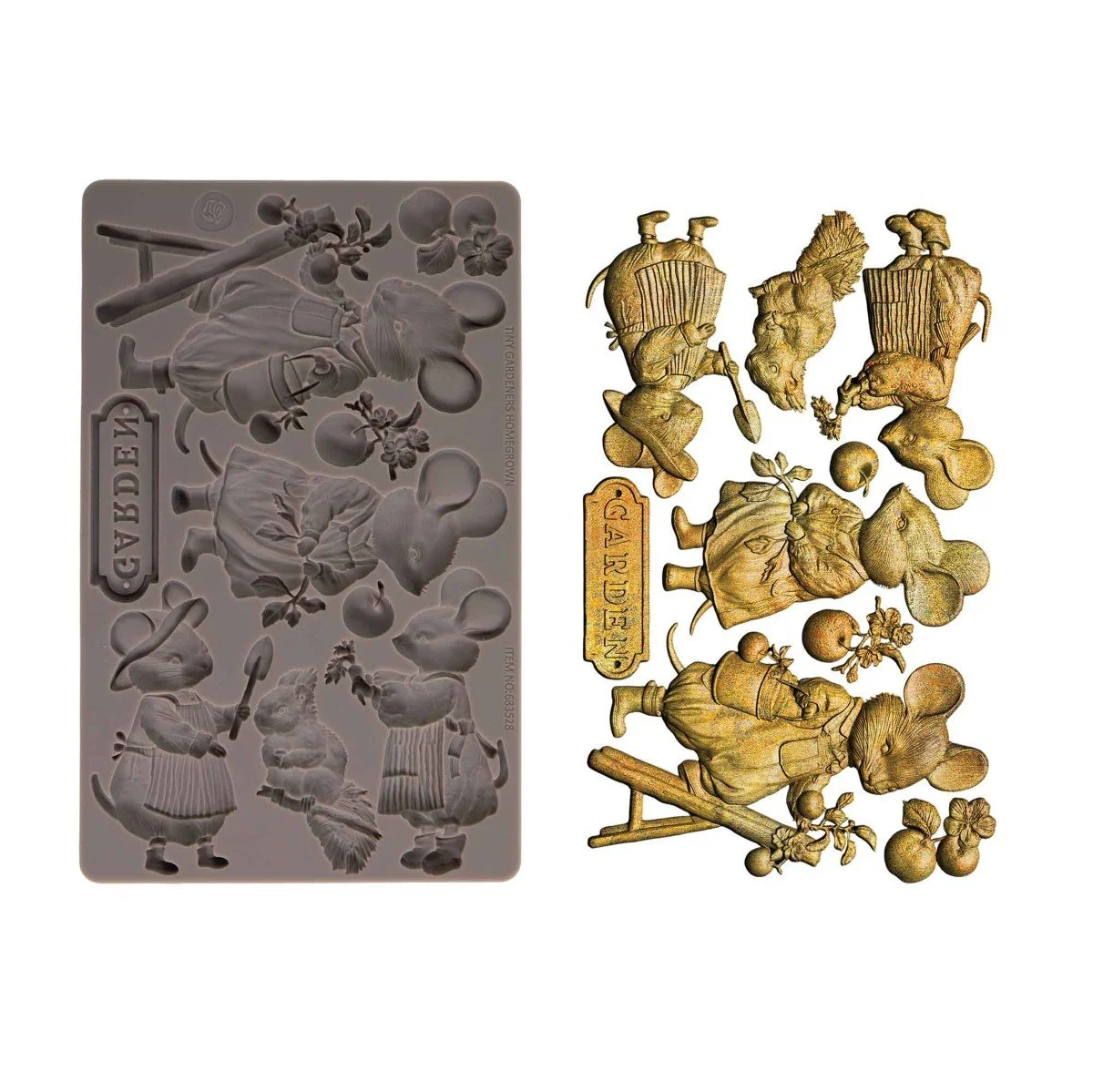 Prima Homegrown Collection Decor Moulds® - Tiny Gardeners