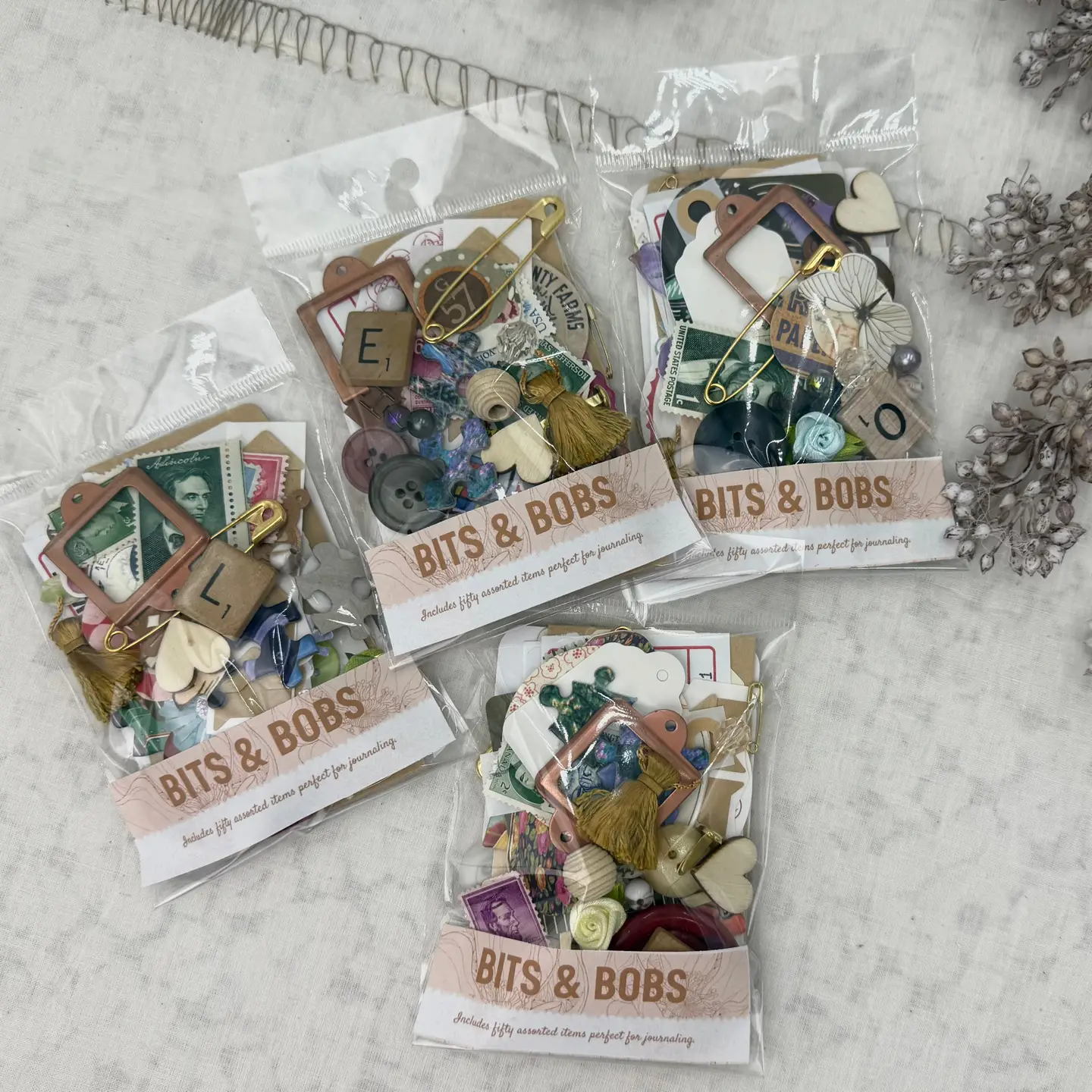 Bits and Bobs For Junk Journaling and Mixed Media Art