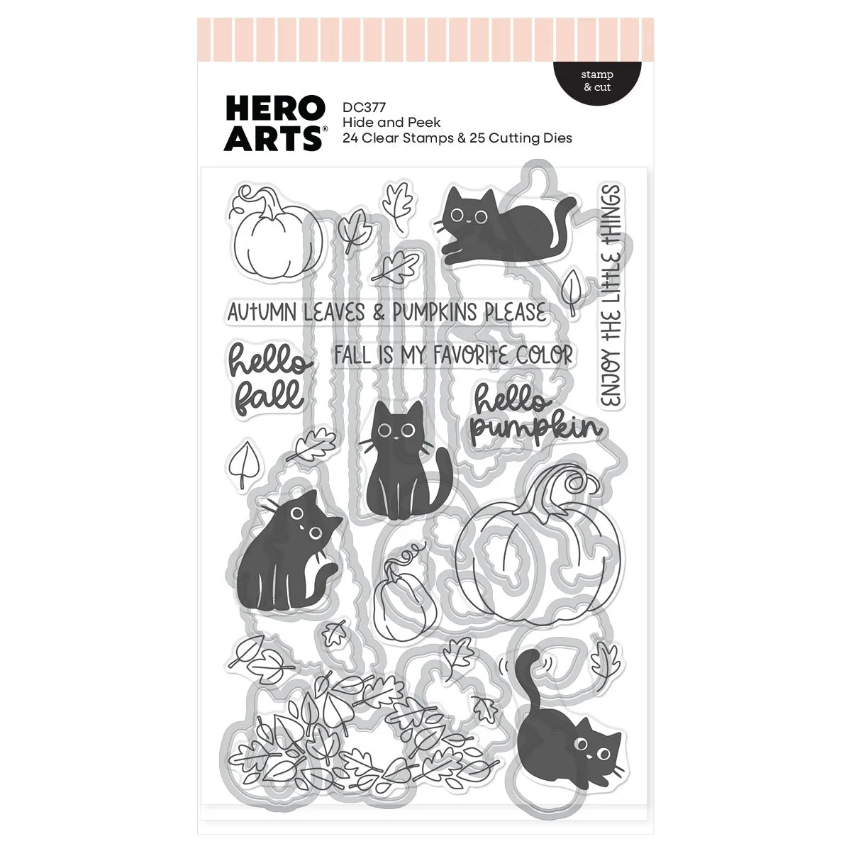 Hero Arts Hide and Peek Stamp & Cut