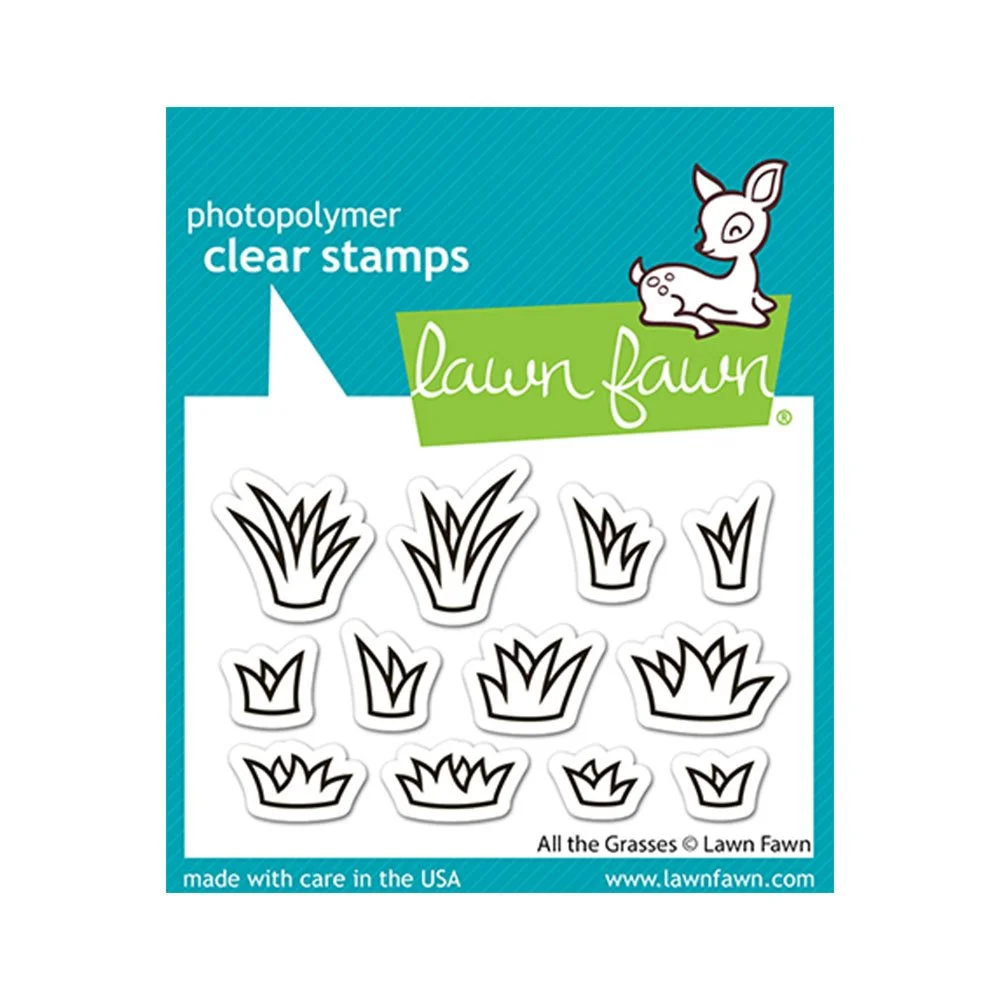Lawn Fawn All The Grasses Stamp Set