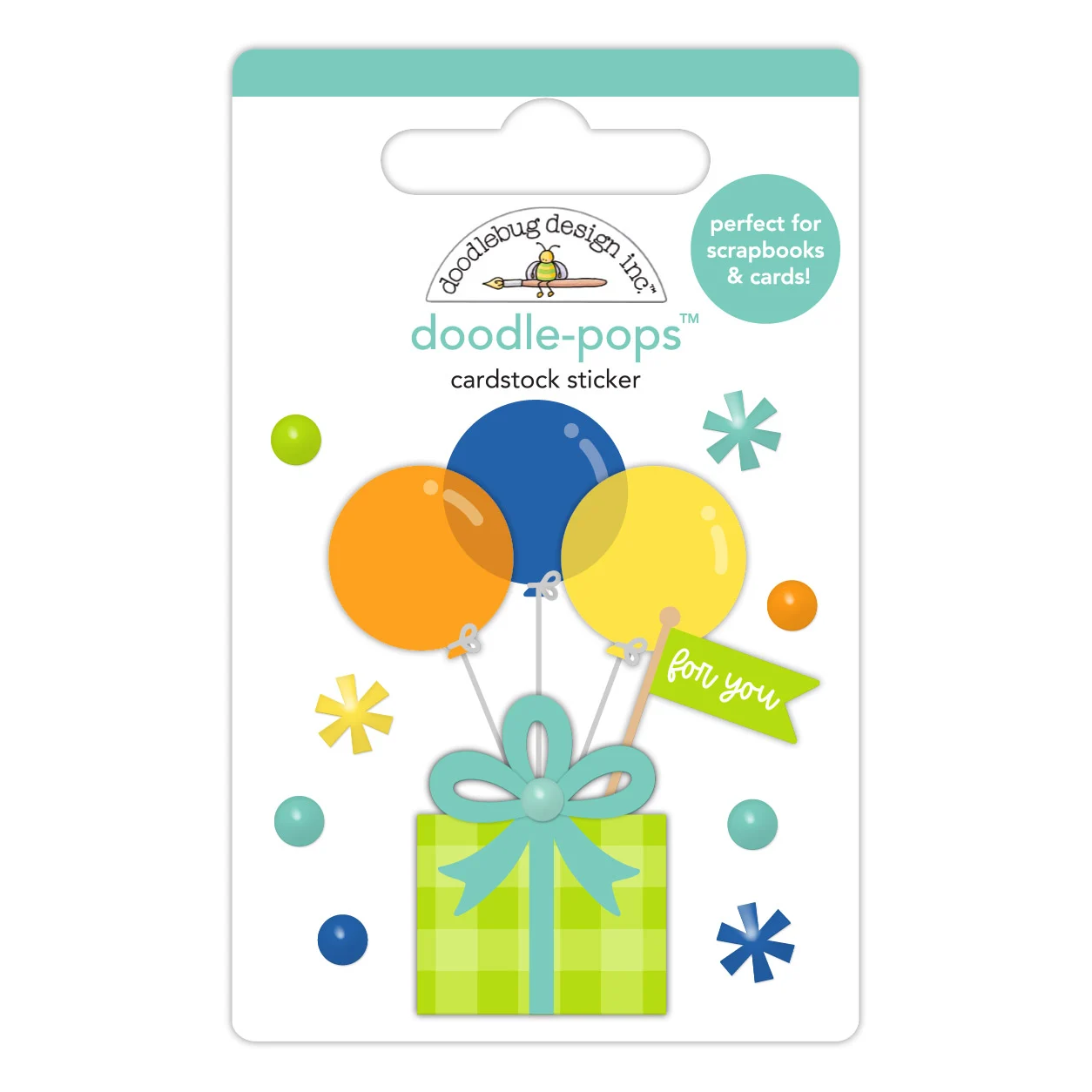 *Pre-Order* Doodlebug Balloons & Banners Surprise Party Doodle-Pops