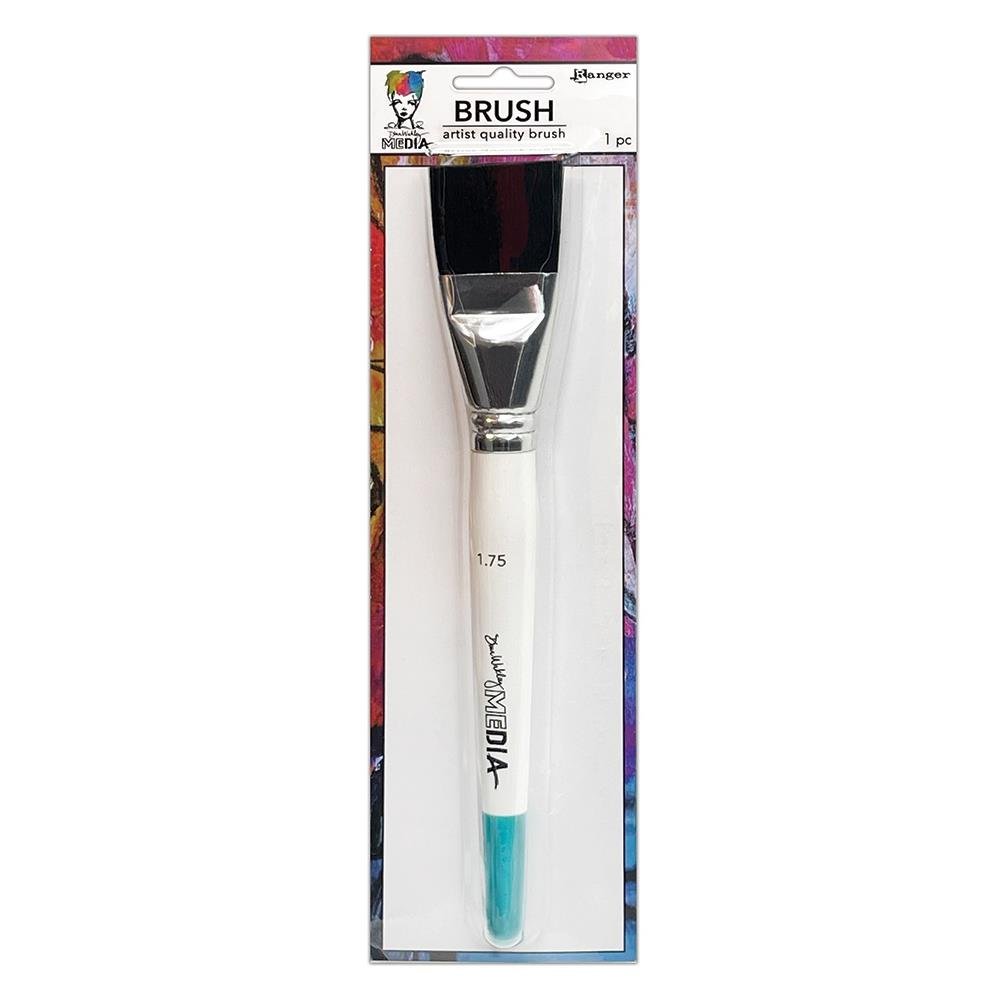 Dina Wakley MEdia Stiff Bristle Brush 1.75"