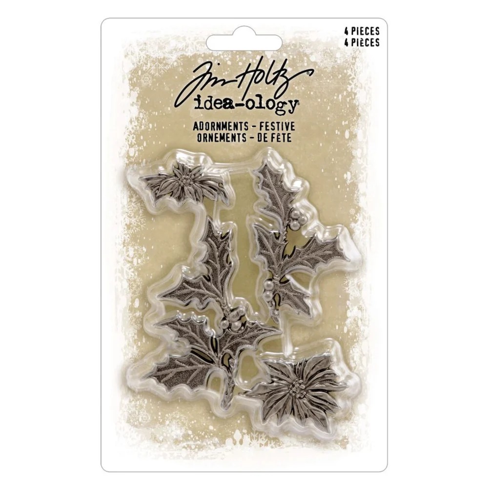 *Pre-Order* Tim Holtz Idea-Ology Christmas Adornments Festive