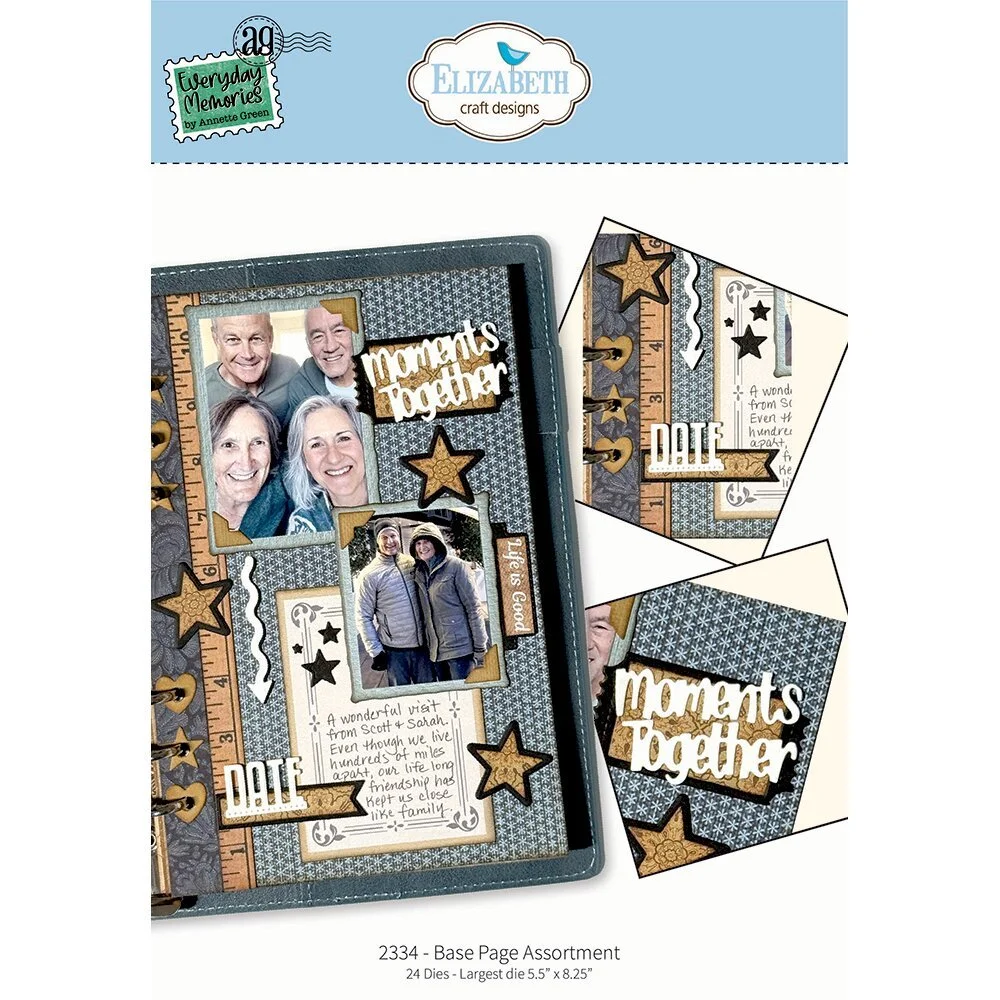 Elizabeth Crafts Designs Dies Base Page Assortment