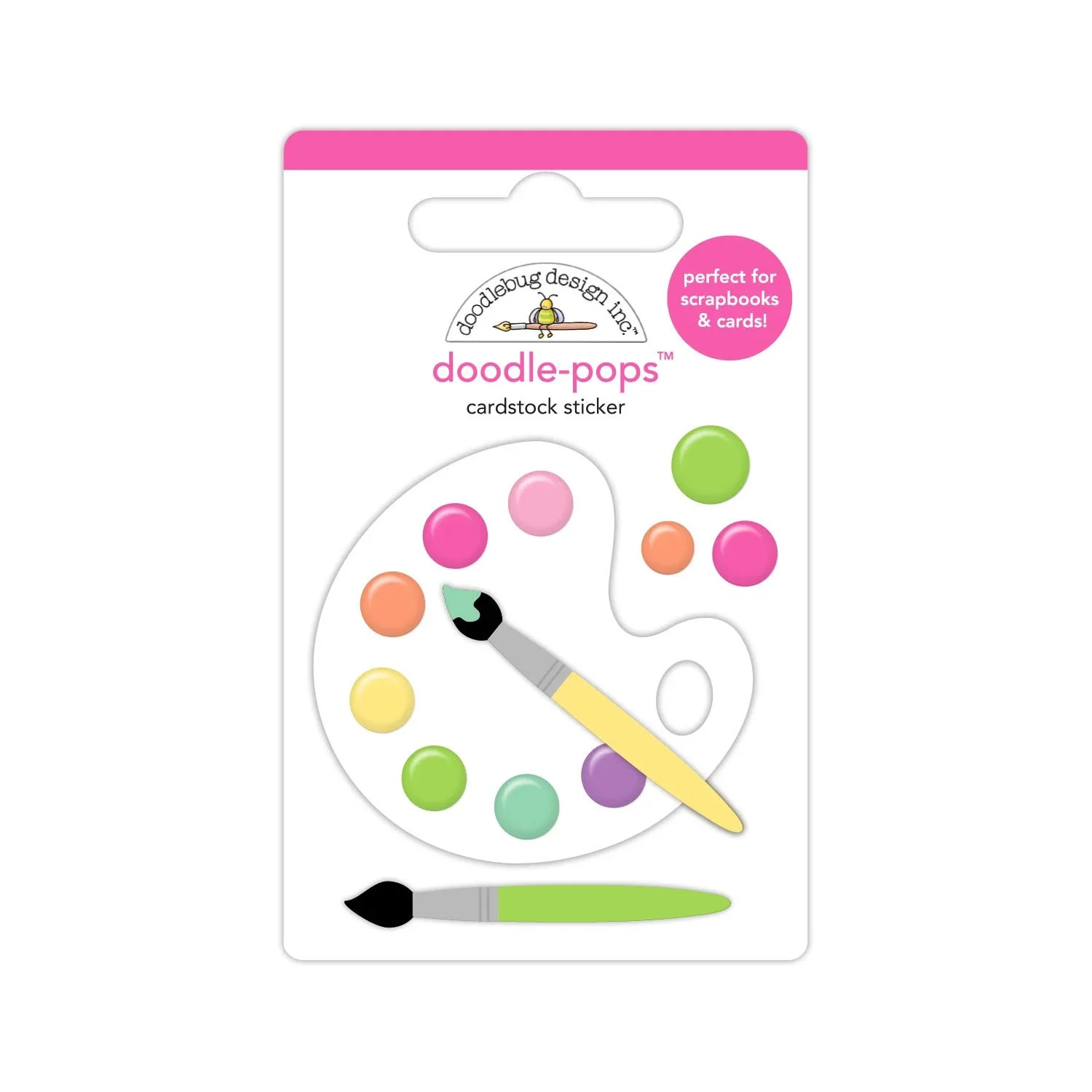 *Pre-Order* Doodlebug Color Me Crafty Doodle-pops Color Me Happy