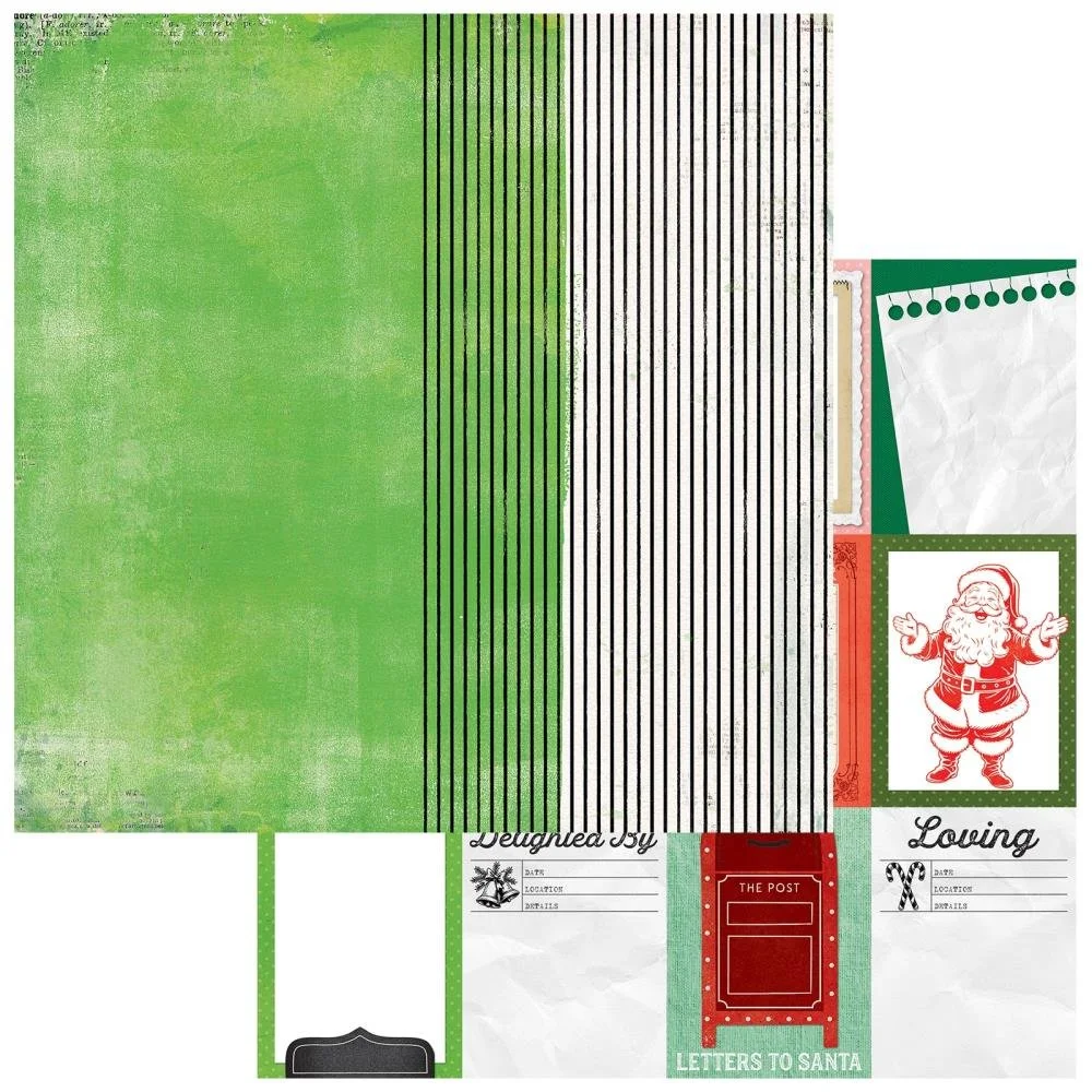 49 & Market Mistletoe & Memories 12" x 12" Paper Starters 1