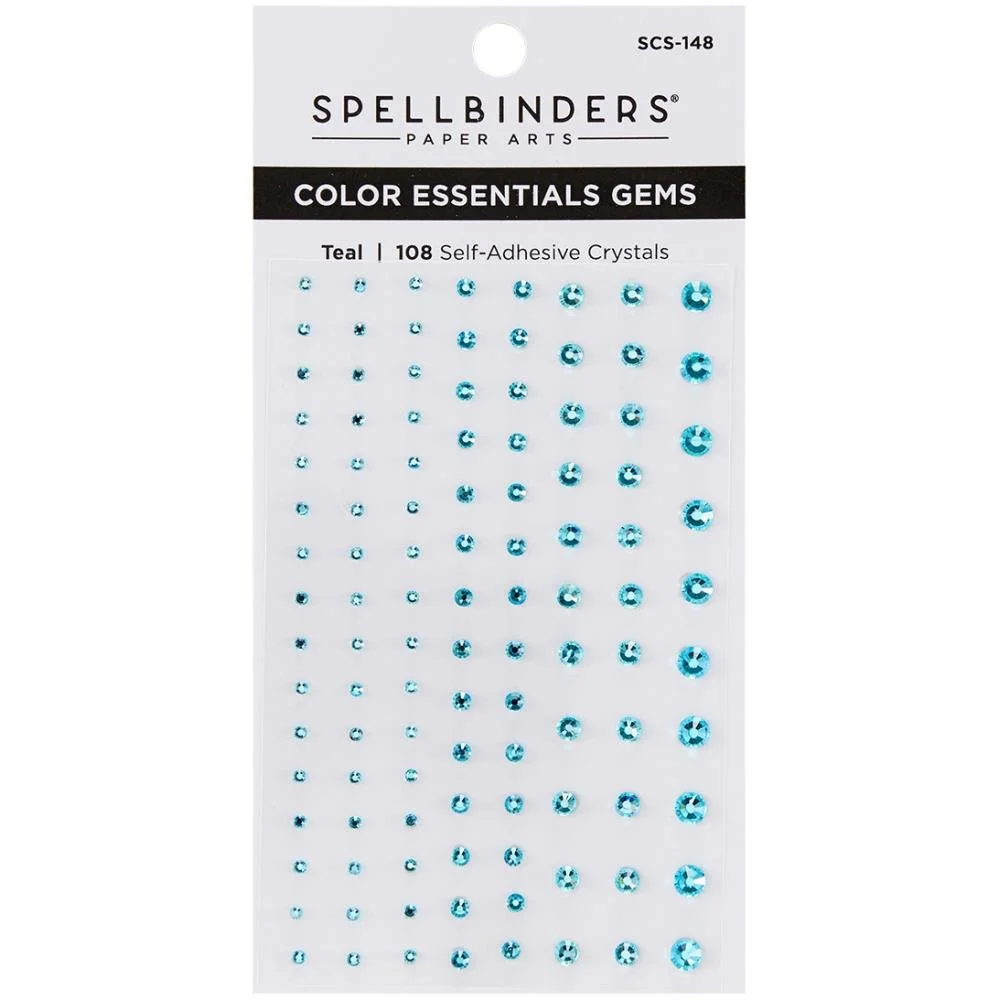 Spellbinders Color Essentials Gems Teal