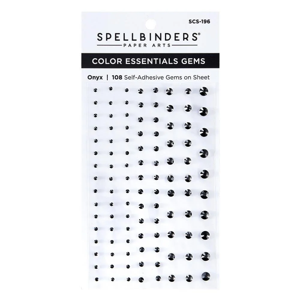 Spellbinders Spellbinders Color Essentials Gems Onyx