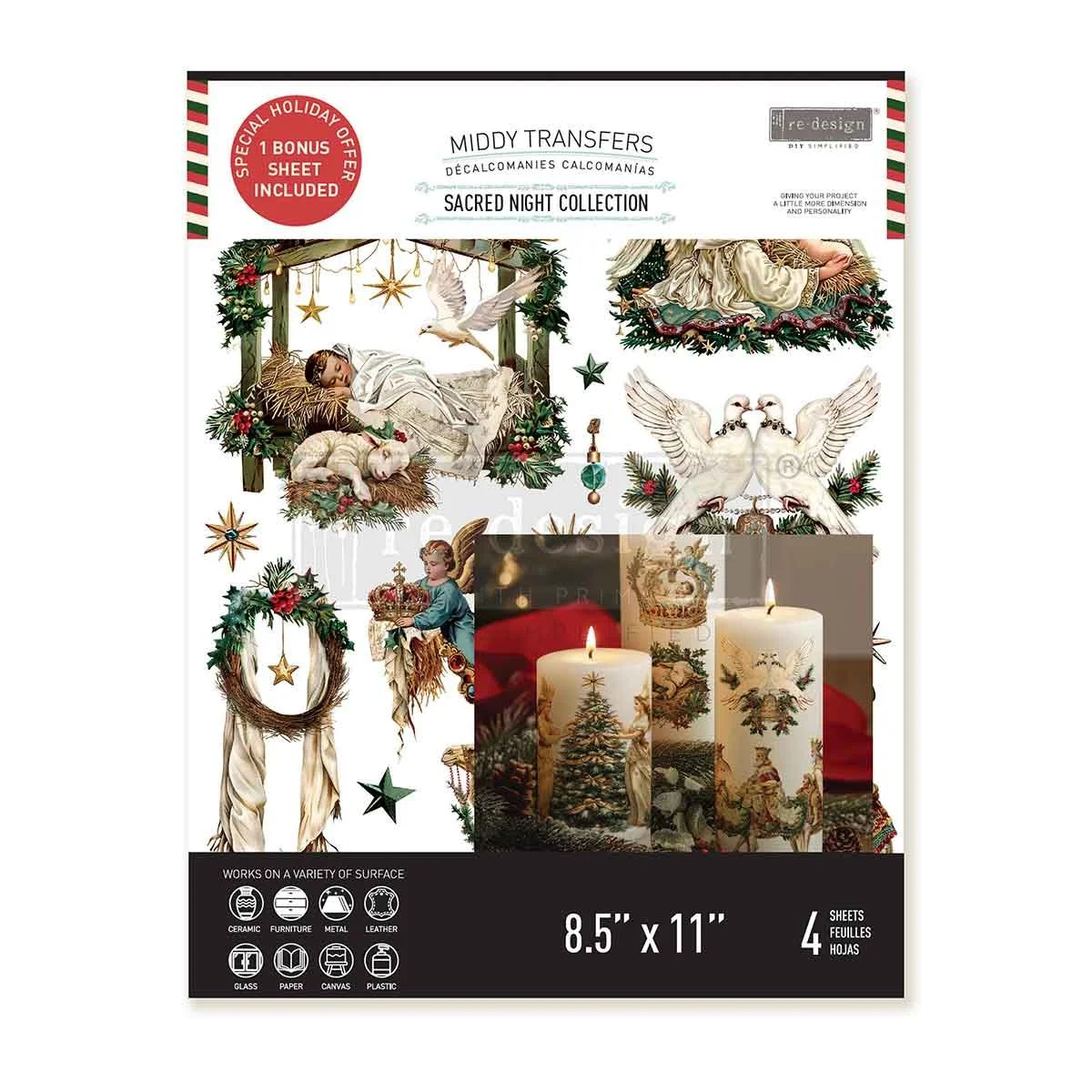 Redesign With Prima Middy Transfers Sacred Night Collection