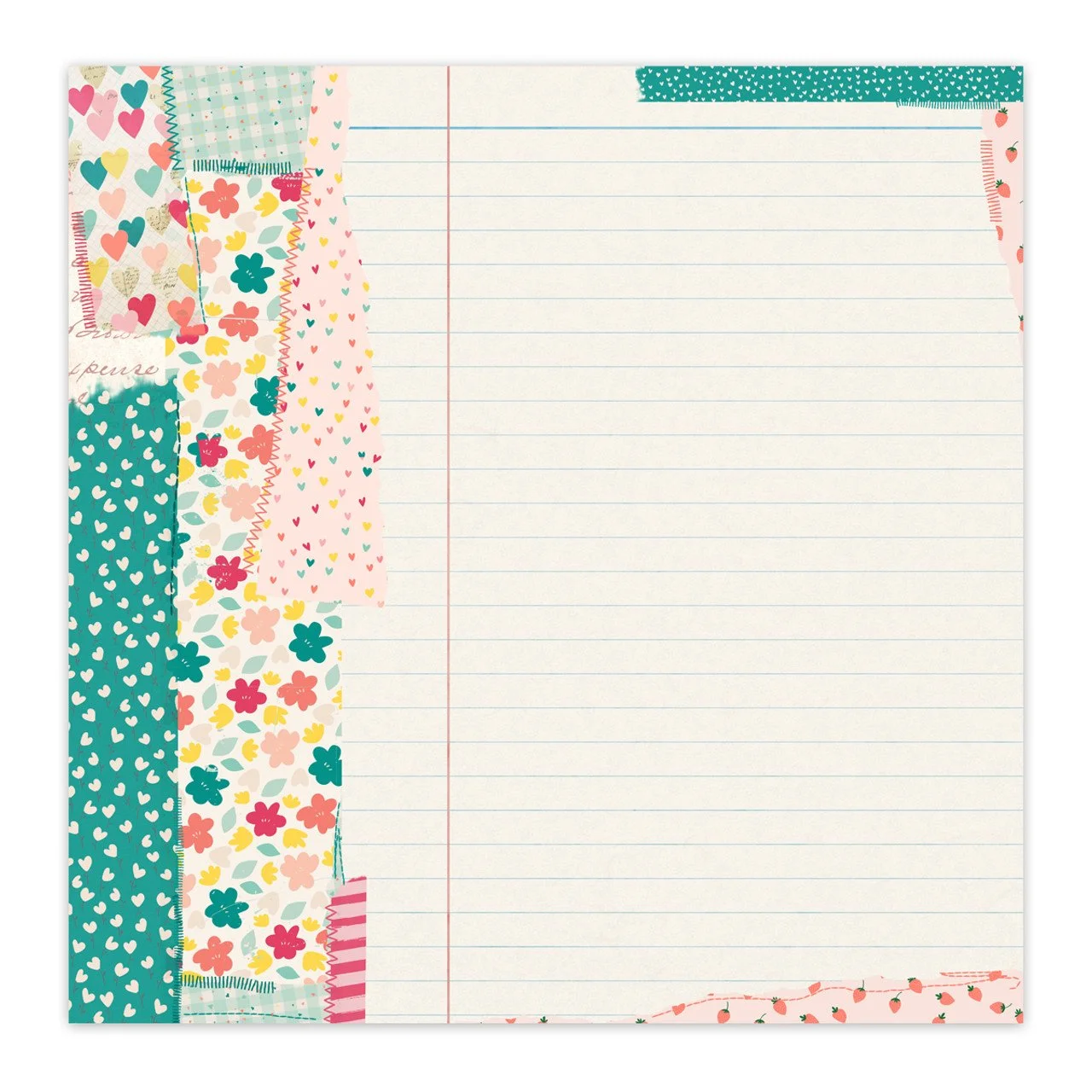 Pretty Little Studio Love Is Kind 12" x 12" Single Sided Paper Share The Love