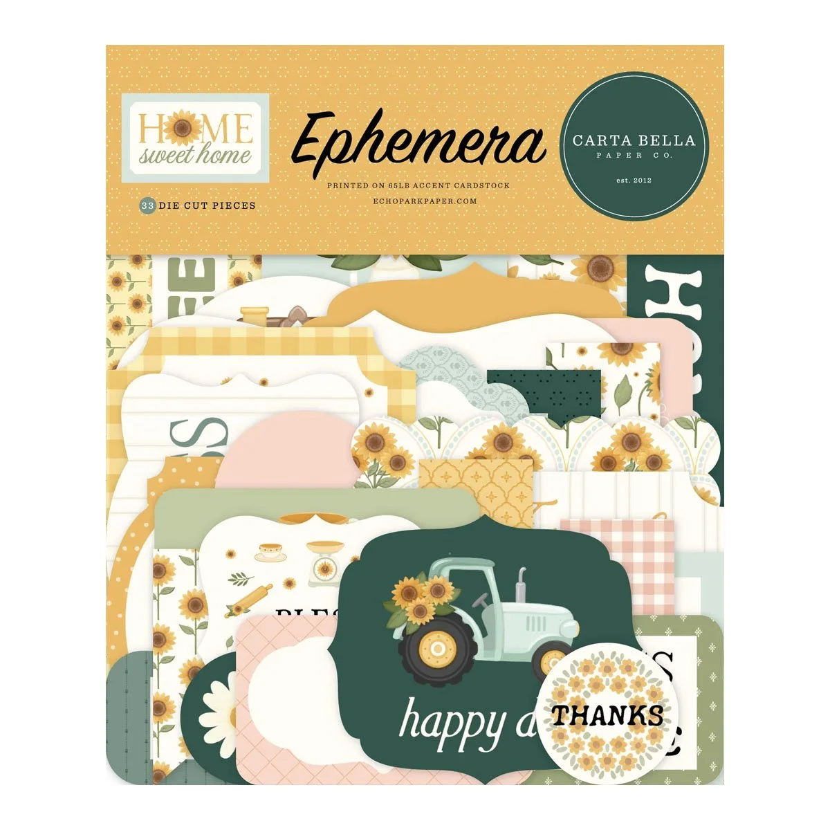 Carta Bella Home Sweet Home Ephemera