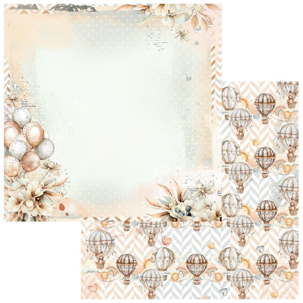 49 & Market Little Dreamers 12" x 12" Paper Cloud Nine