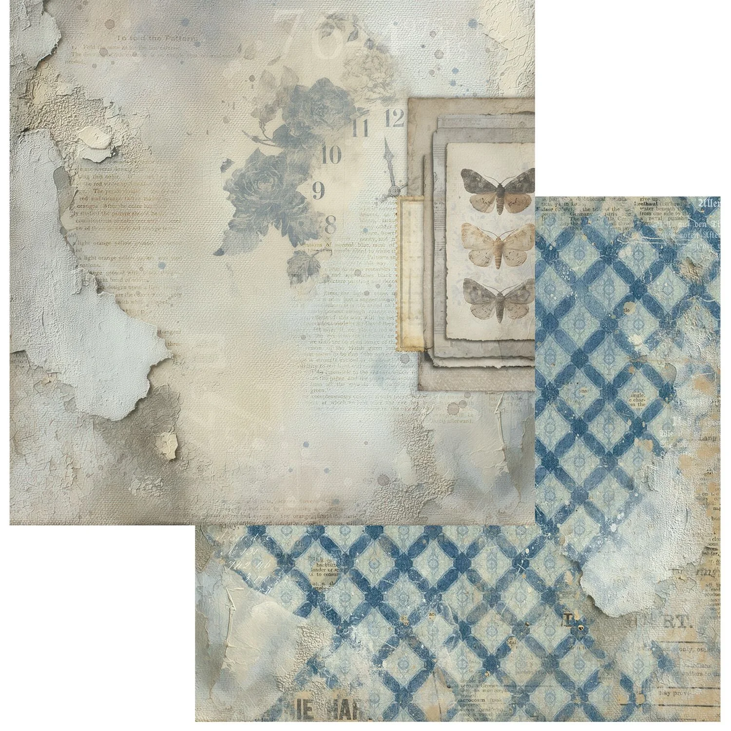 49 & Market Faded Memory Lane 12" x 12" Paper Inventory Item