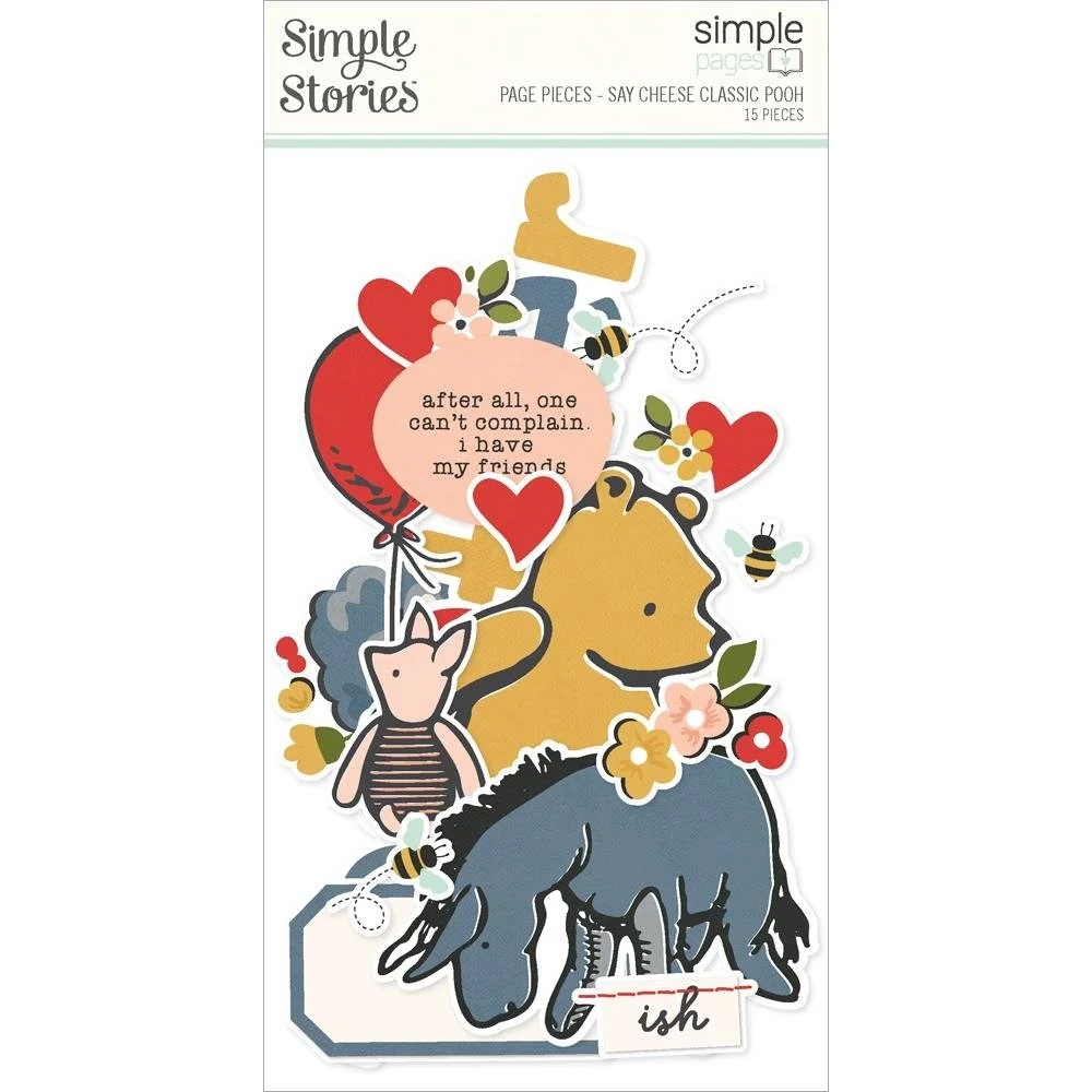 Silly Old Bear Sentiments Press Plate & Die Set (BP-285) - B.V