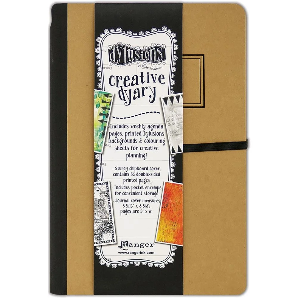 Dyan Reaveley's Dylusions Black Journal Small Kraft