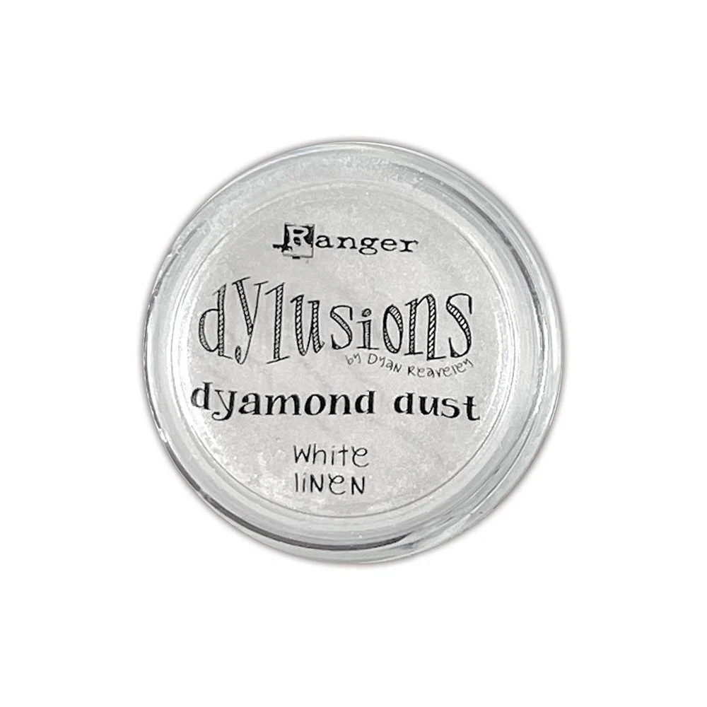 Dylusions Dyamond Dust White Linen