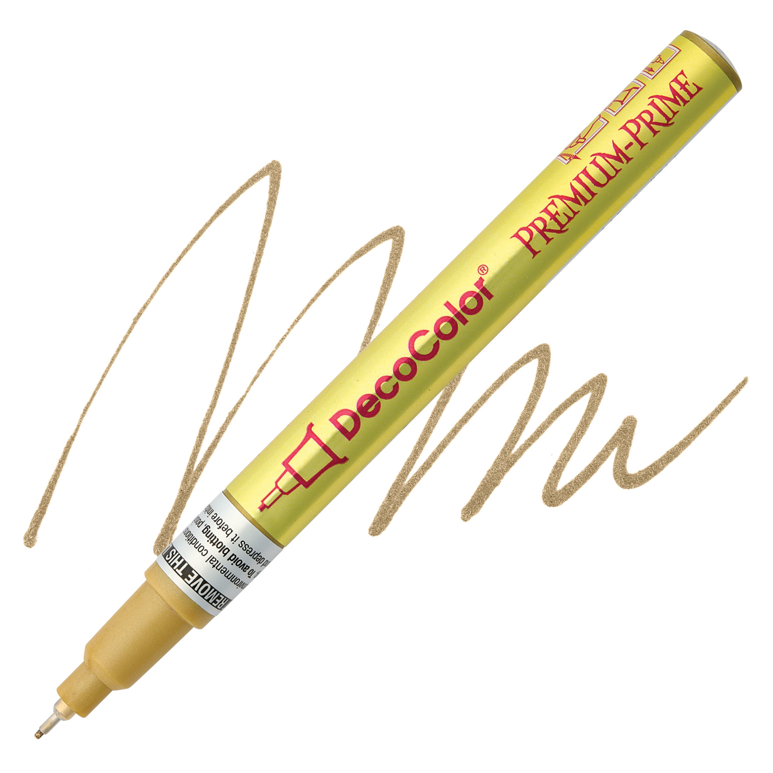 DecoColor Premium Paint Marker Gold Bullet Tip 1mm