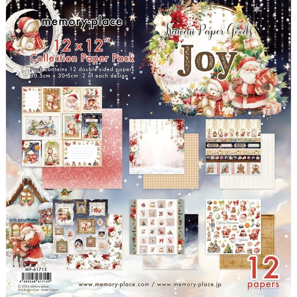 Memory Place Collection Pack 12"X12" Joy