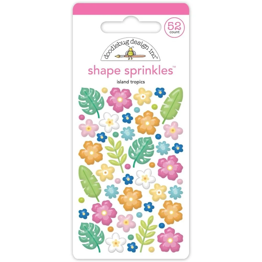 Doodlebug Summer Fun Sprinkles Island Tropics