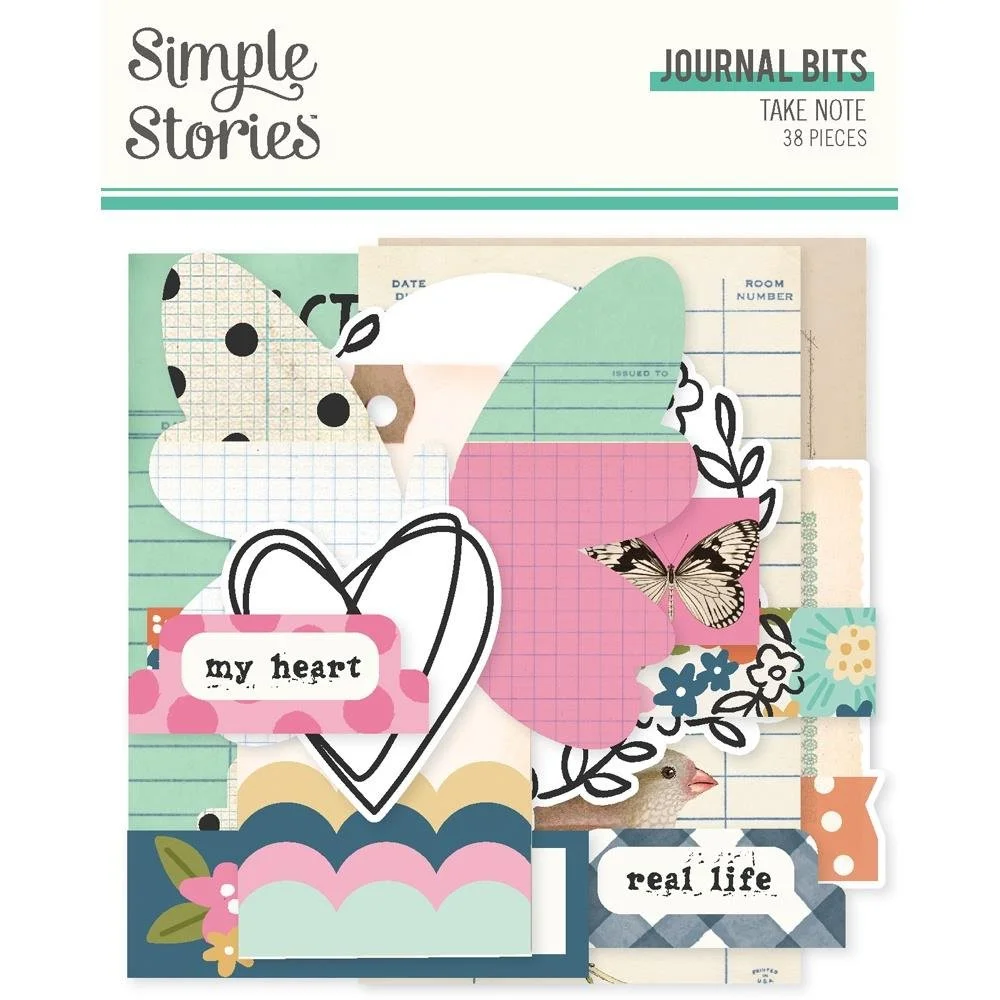 Simple Stories Take Note Journal Bits