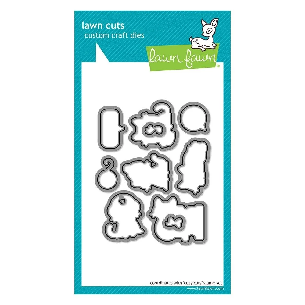 Lawn Fawn Lawn Cuts Cozy Cats