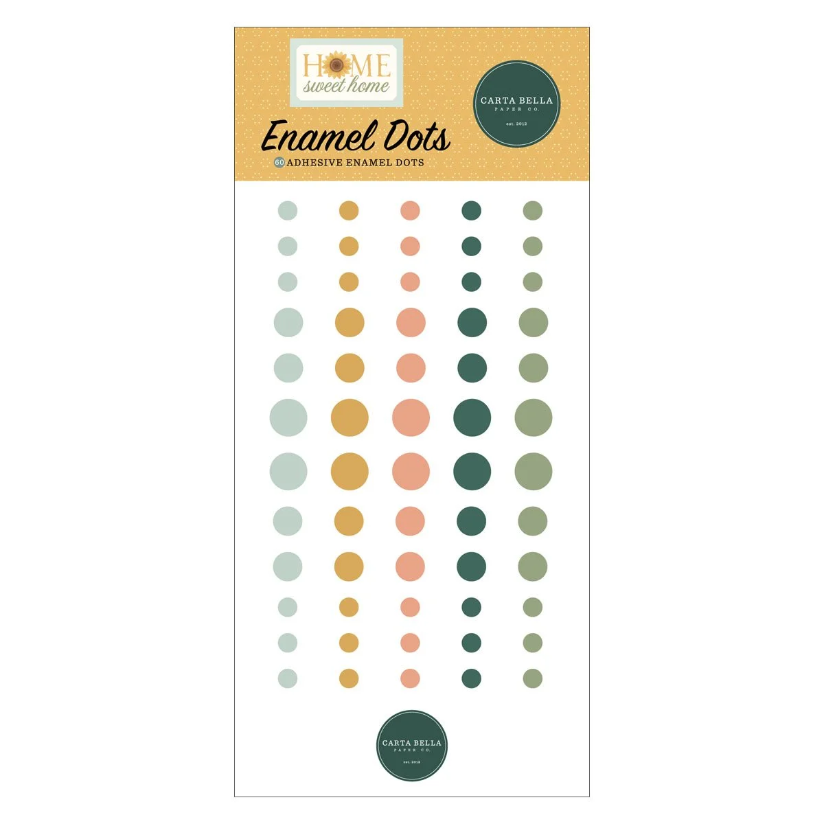 Carta Bella Home Sweet Home Enamel Dots