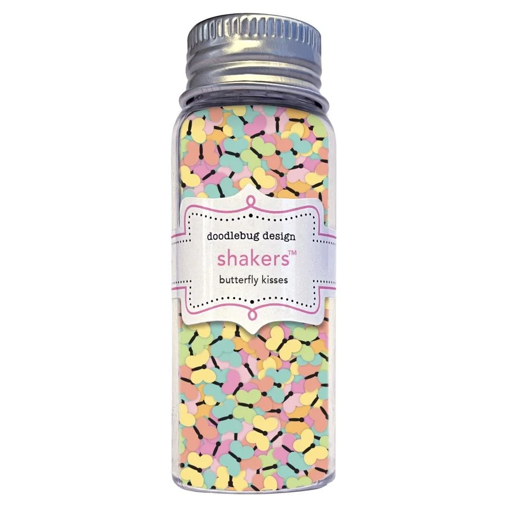 Doodlebug Butterfly Kisses Shakers
