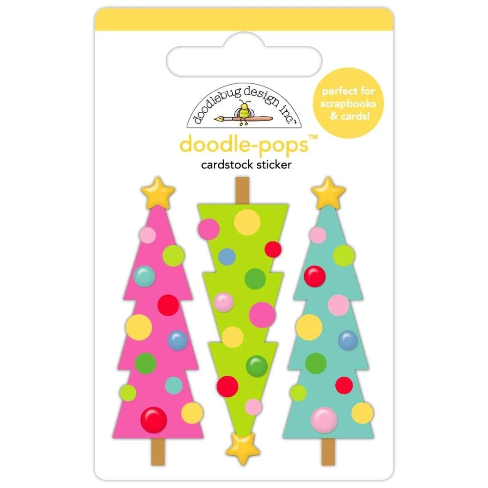 Doodlebug Oh What Fun Doodlepops Merry & Bright