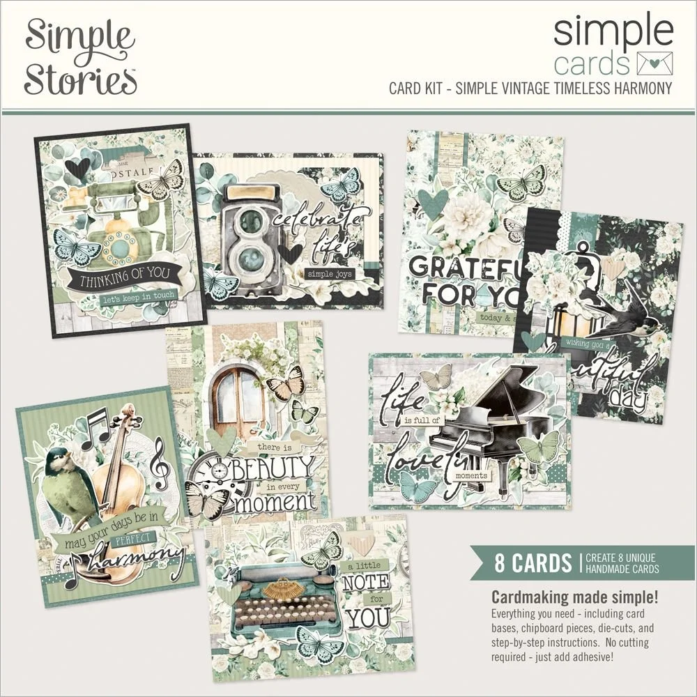 *Pre-Order* Simple Stories Simple Vintage Timeless Harmony Card Kit