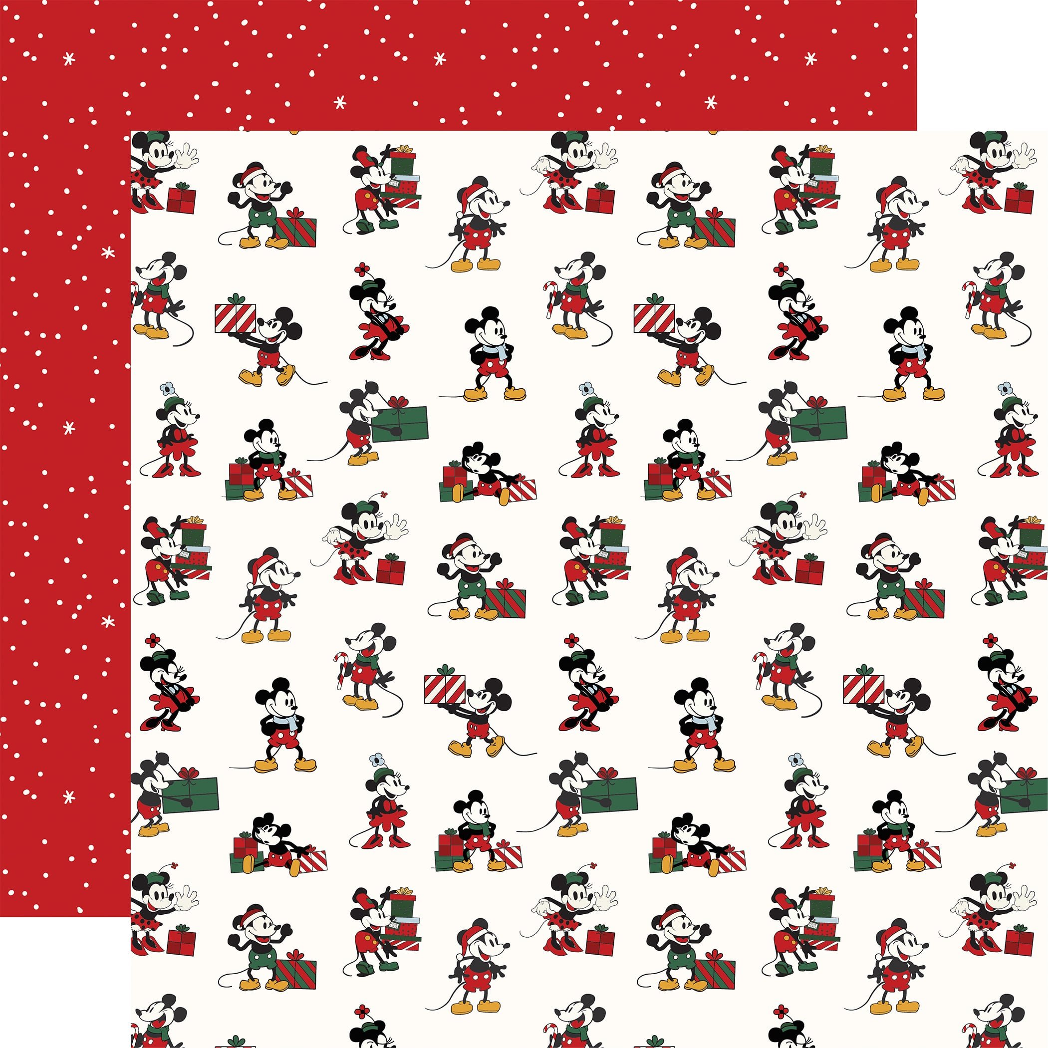 *Pre-Order* Echo Park Mouse & Me Christmas 12" x 12" Paper Present Pals