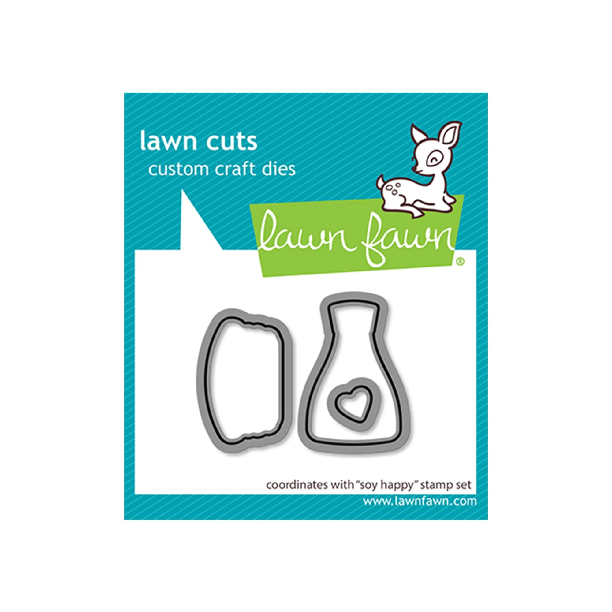 Lawn Fawn Lawn Cuts Soy Happy