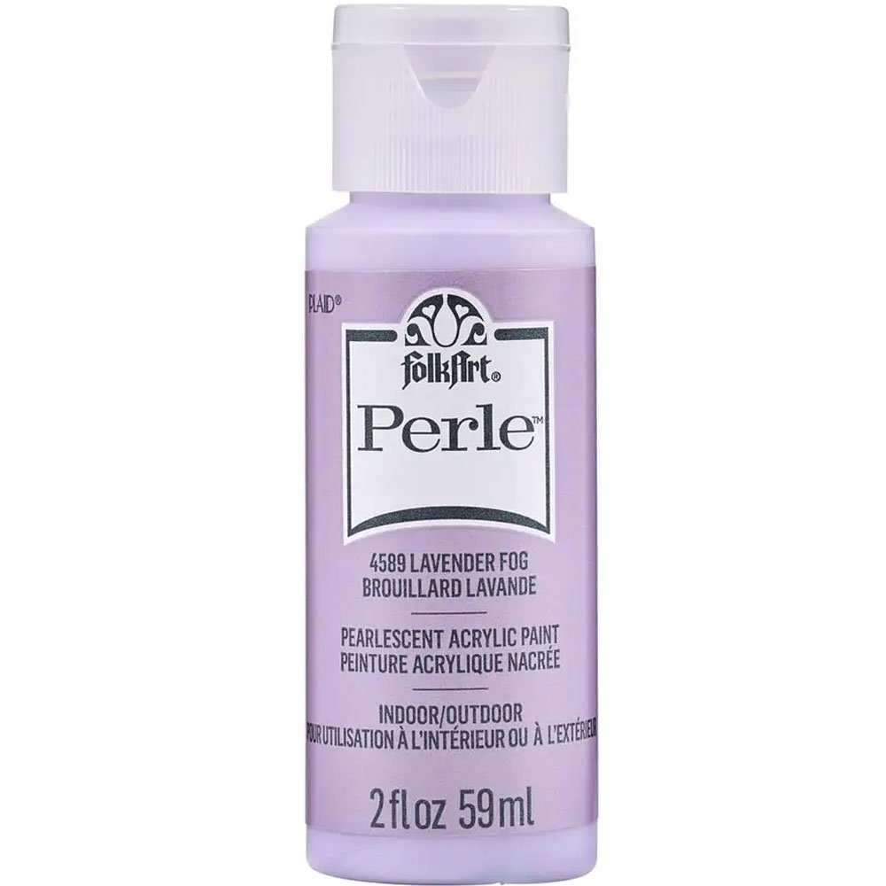 Folk Art Perle Acrylic Paint Lavender Fog