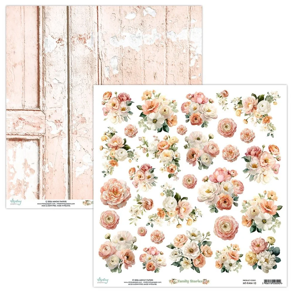 *Pre-Order* Mintay Family Stories 12" x 12" Paper Flora