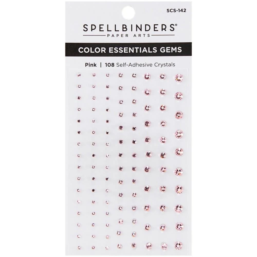 Spellbinders Pink Color Essentials Gems