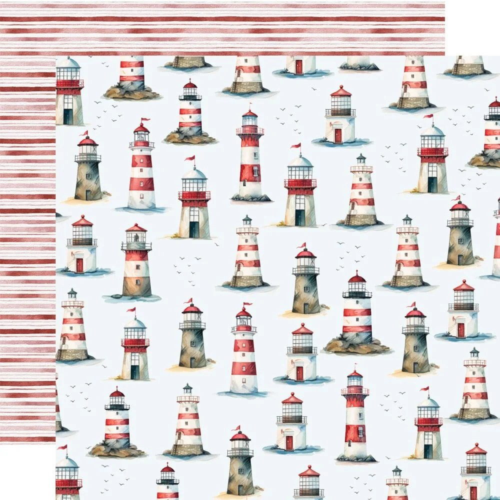 *Pre-Order* Simple Stories Simple Vintage Sand & Sea 12" x 12" Paper Stay Salty