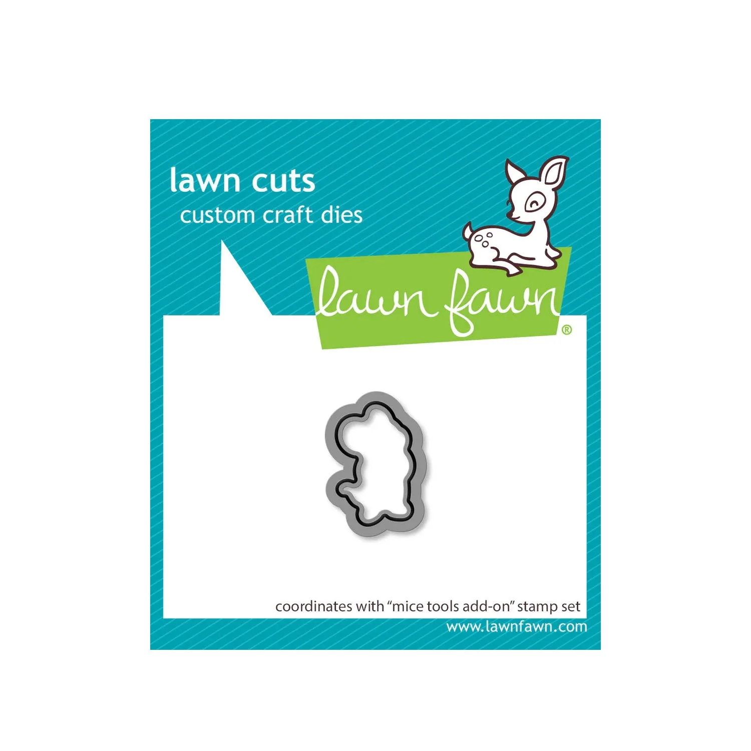 Lawn Fawn Mice Tools Add-on Lawn Cuts