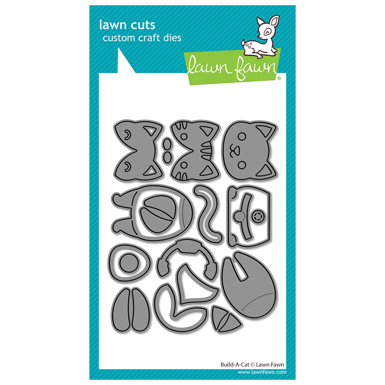 Lawn Fawn build-a-cat
