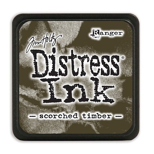 Tim Holtz Distress Mini Ink Pad Scorched Timber